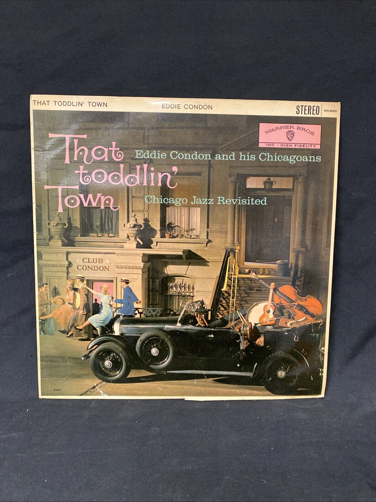 VINYL RECORD - Eddie Condon That Toodlin' Town Jazz - WS8009 - (5681)