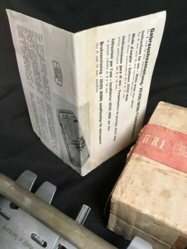 Vintage Carl Zeiss Ikon Film Splicer in box + instructions MADE IN GERMANY (7112