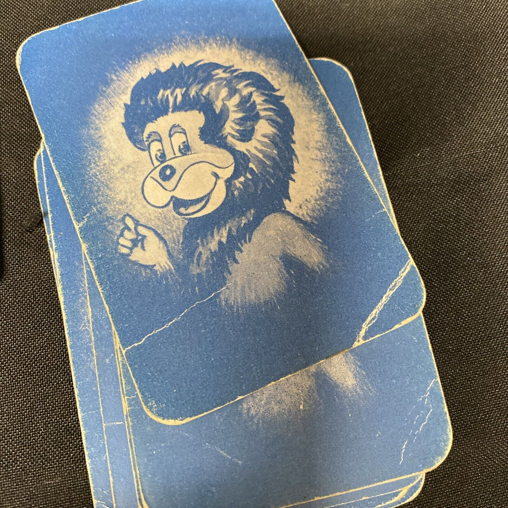 Lenny The Lion Happy Families Game 1950's Card Game Full Set - (5308)