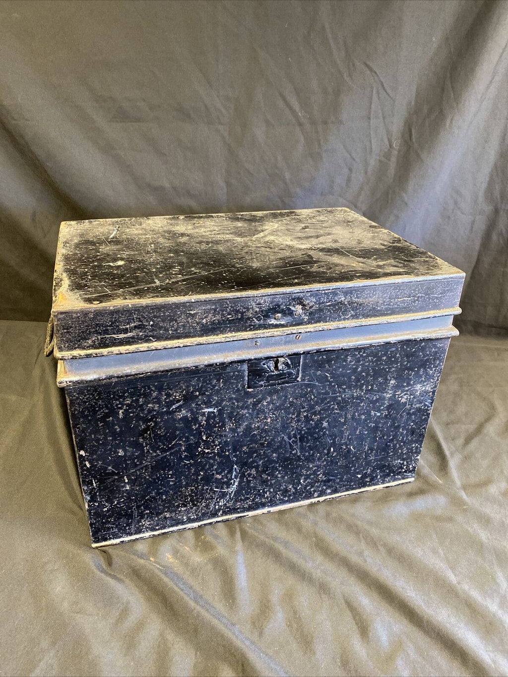 Antique Milners Fire-Proof Portable Safe 1842 V.Heavy 45cm x 31 x 31 cm (7711