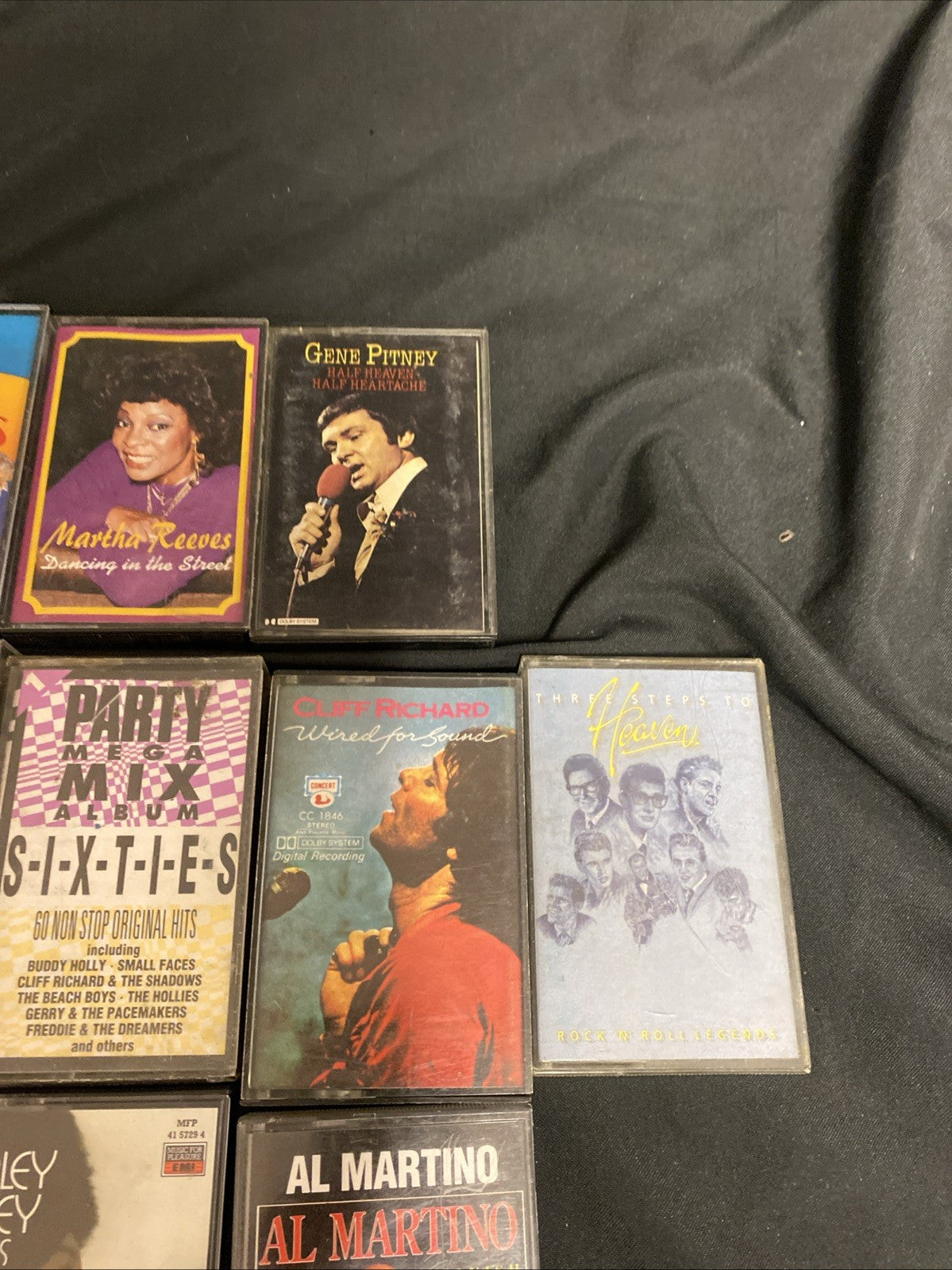 20 Cassette tapes Mainly 60's / 70's reeves Pitney Mud Bassey - (1738)