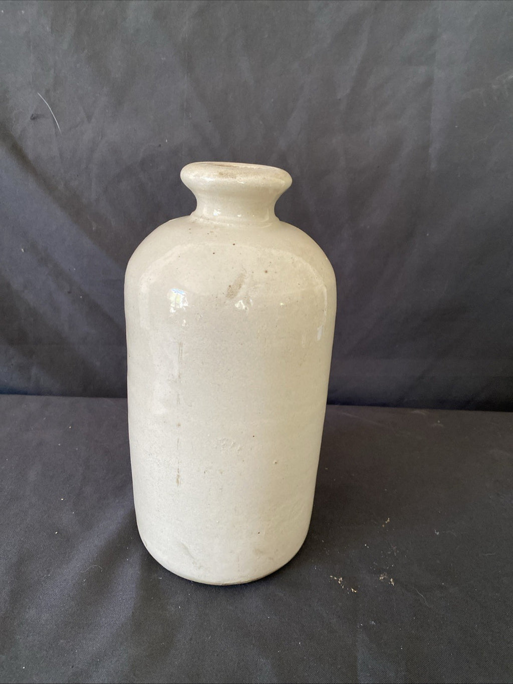 Salt Glaze Stoneware Bottle Pourer Large 23cm antique Home Décor - (1021)