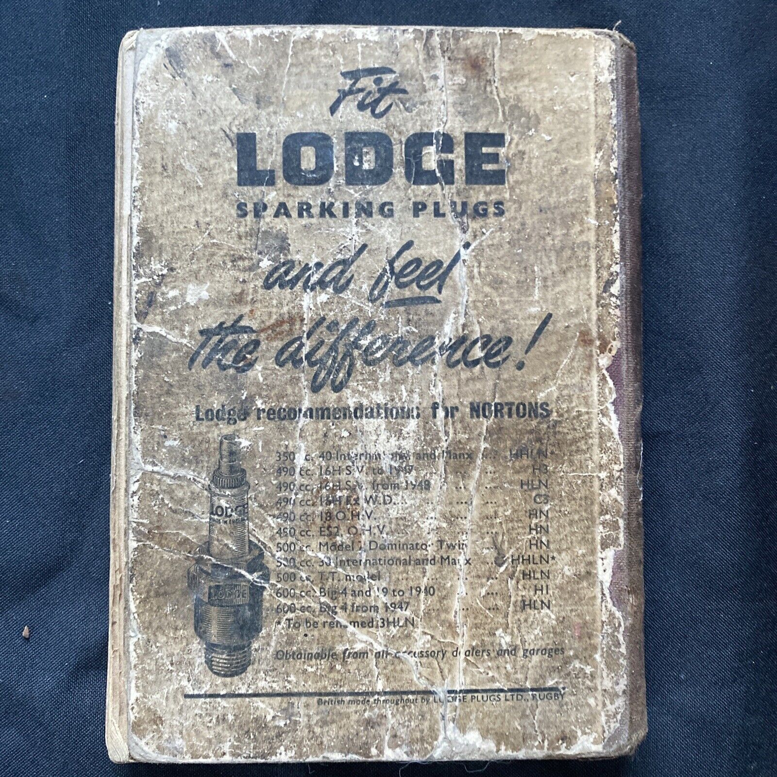 Pitmans Motor Cycle Library The Book of the NORTON WC Haycraft 1953 -(9597)