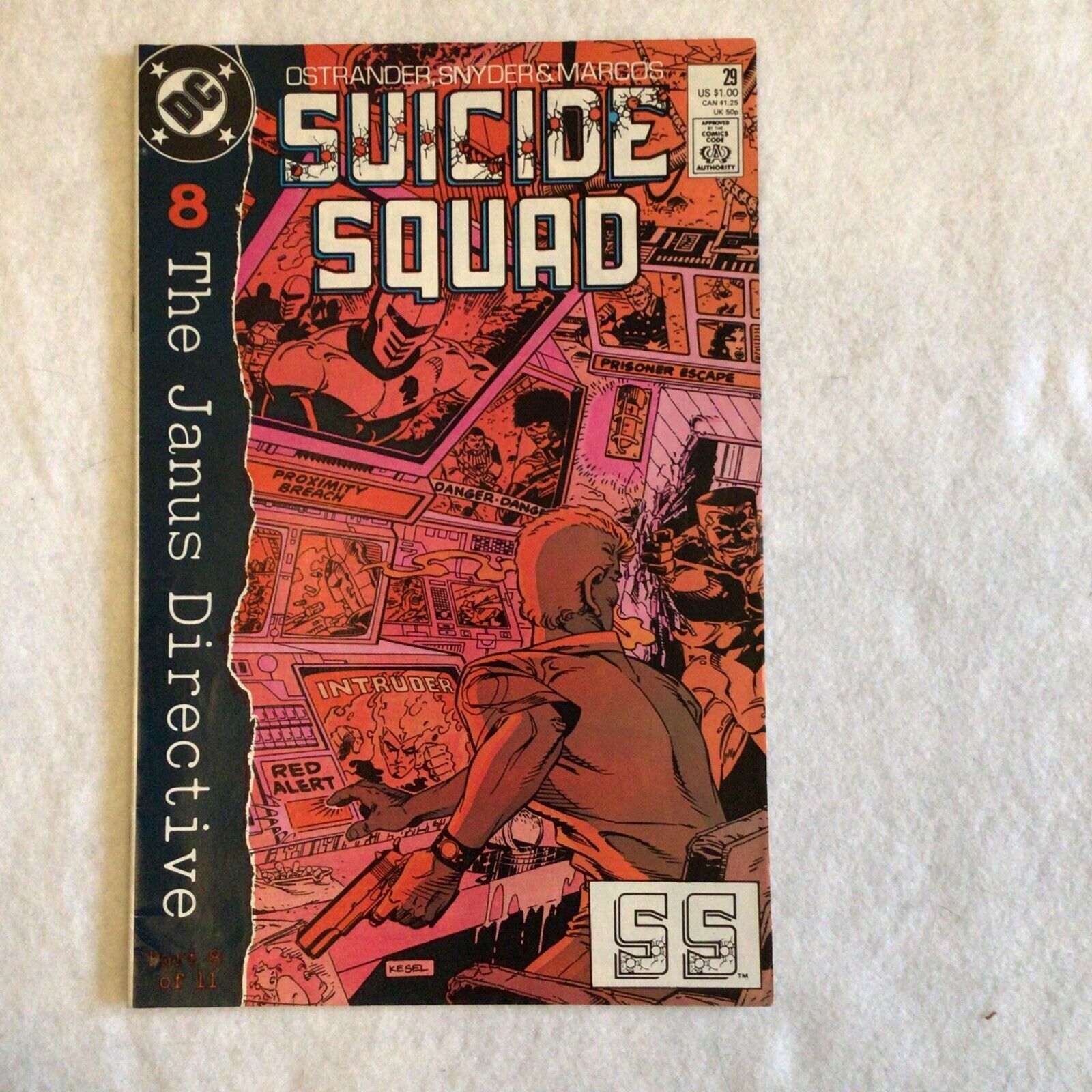 COMIC - DC Comics SUICIDE SQUAD The Janus Directive #8 - 1989 - (8857)