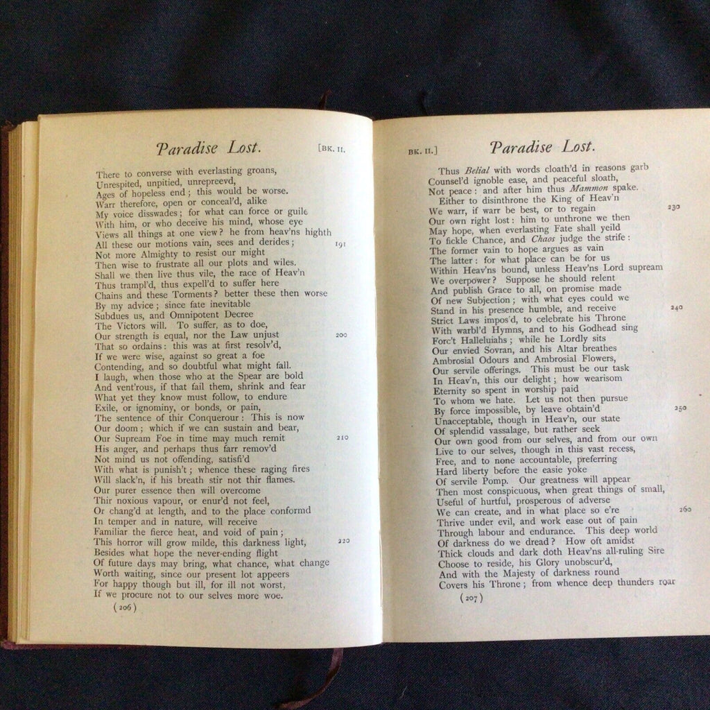 Rev. H. C Beeching - The Poetical Works of John Milton 1925 Book (9729)