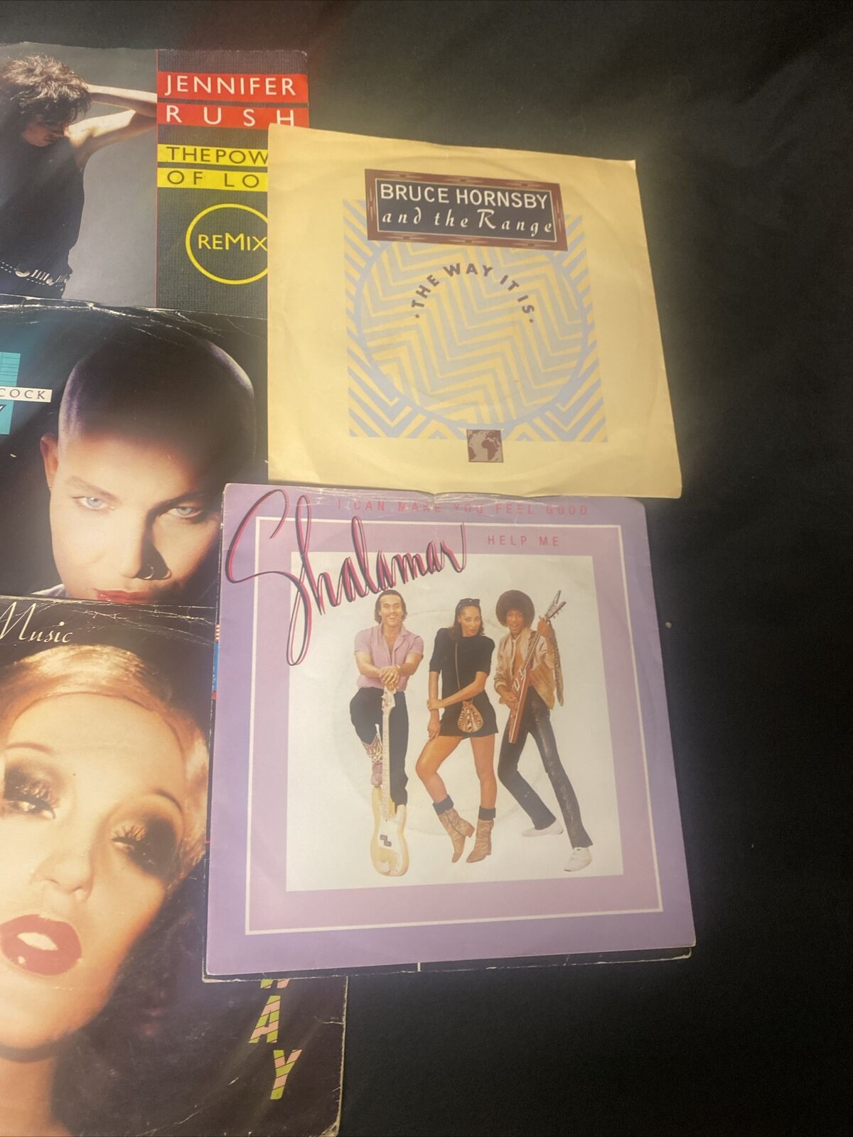 Vintage 1980's 7" Singles x12  China Crisis Howard Jones Roxy Music+ More (8358
