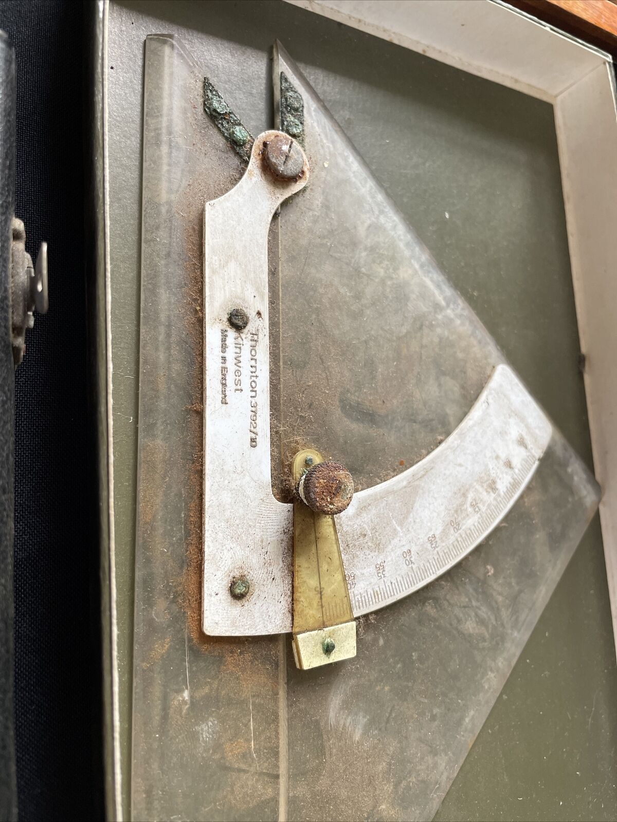 Vintage British Thornton Drawing Instruments Slide Rule etc Job Lot - 9390