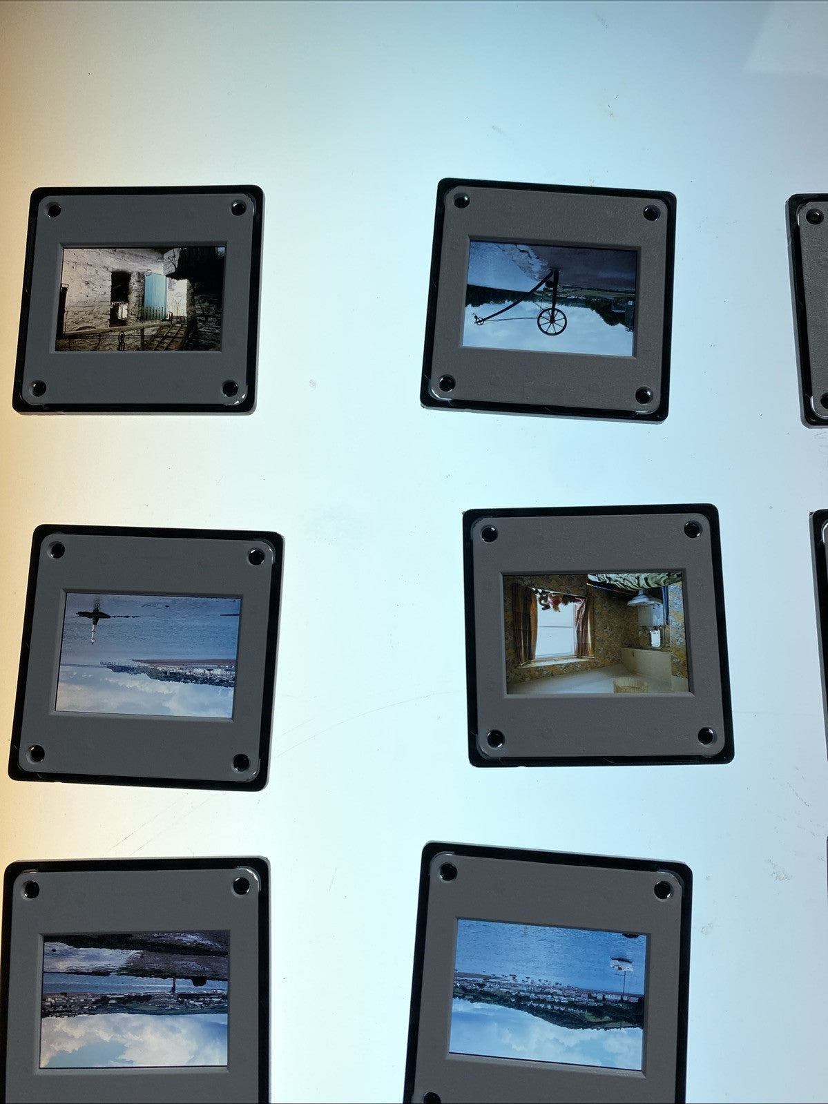 AGFA 35mm Cassette System 50 + 50 spaces inc 93 colour slides - 5964