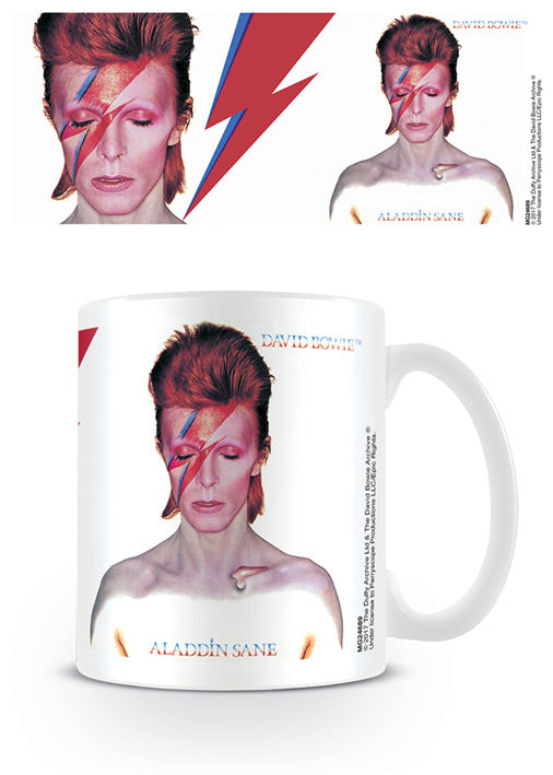 MUG Boxed Ceramic - MUSIC - David Bowie Aladdin Sane