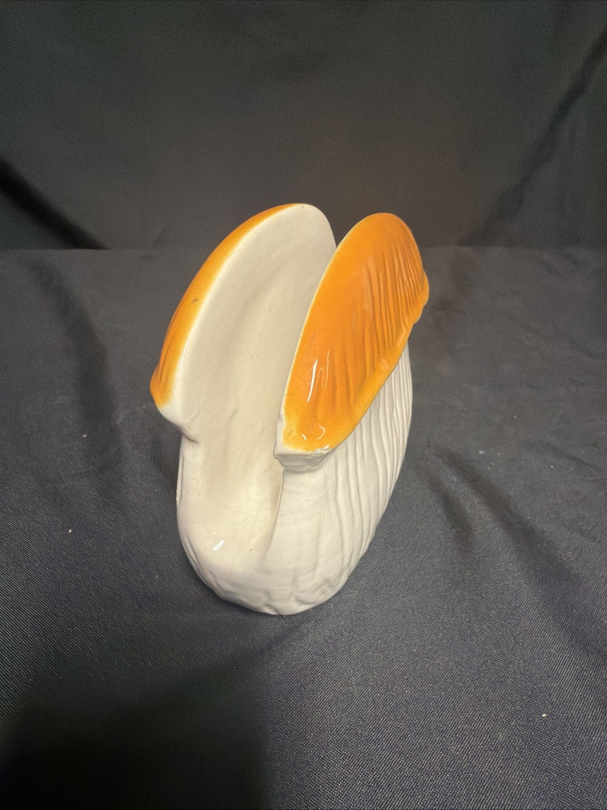 Merry Mushroom 1973 Sears Laurentian pottery Canada Napkin Holder - (1848)