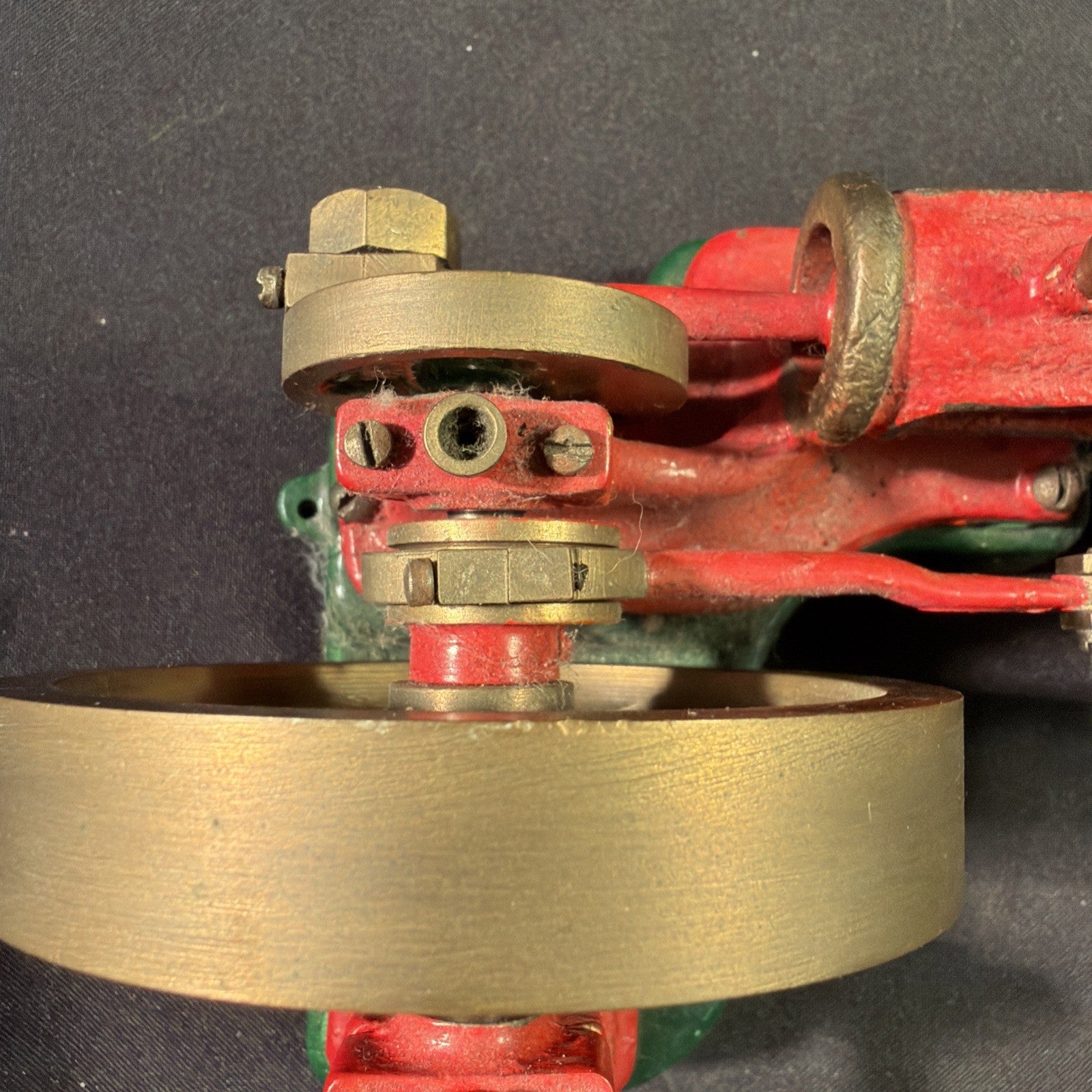 Antique Miniature Horizontal Live Steam Engine - Stuart Models? - (2035)