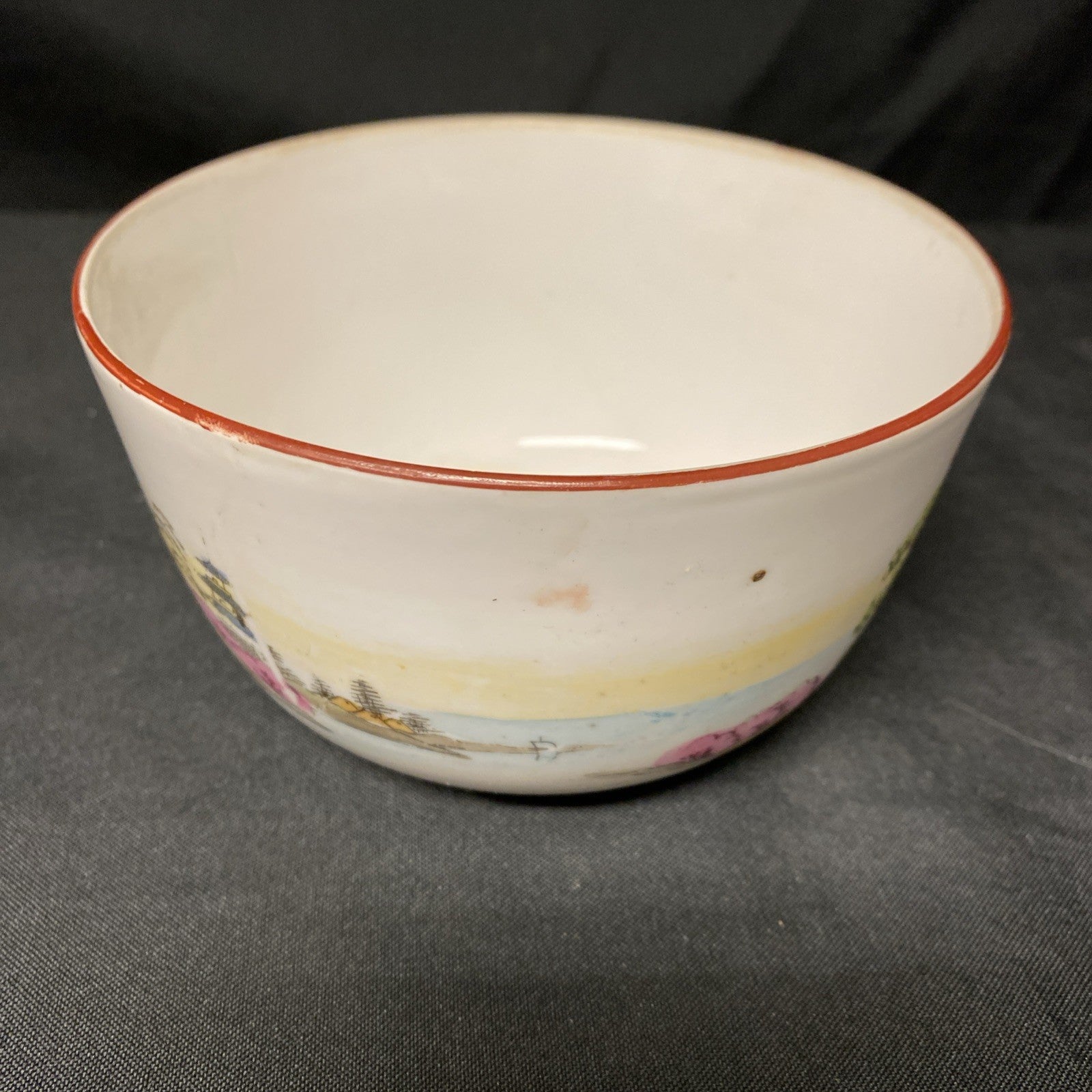 Vintage Japanese Rice Bowl Hand Painted Made in Japan - (1664)