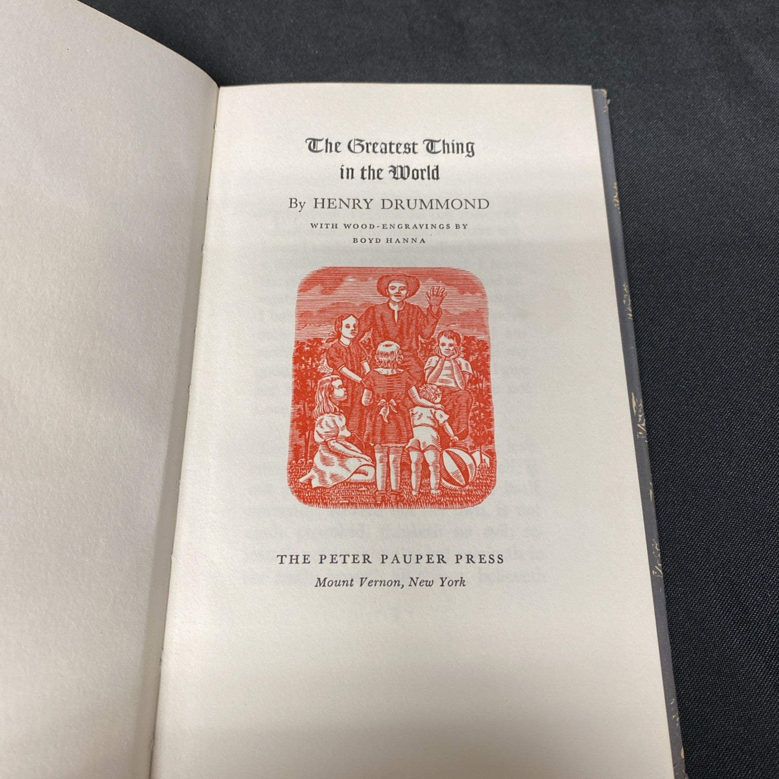 Book - The Greatest Thing In The World - Henry Drummond - (1646)