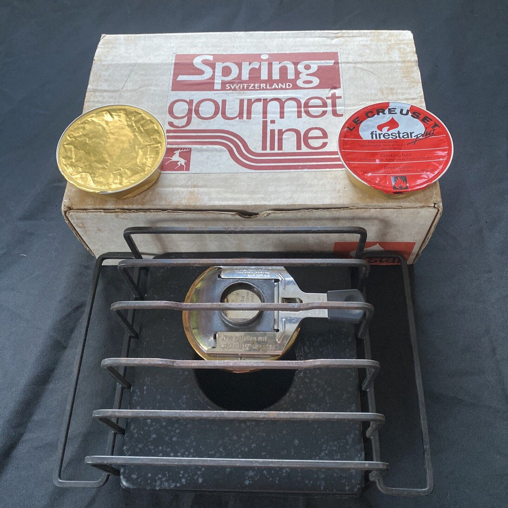 Spring Switzerland Gourmet Line Vintage Cast iron Table top food heater - (9614)