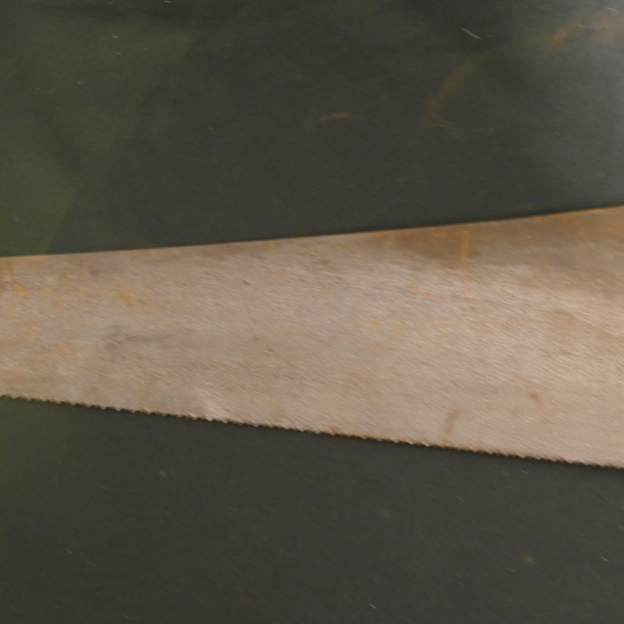 Antique Disston Canada saw 63cm with metal Blade Carpenters - (9299)