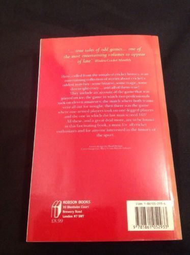 Book - Cricket's Strangest Matches True Stories from 150 years 2002 (1686