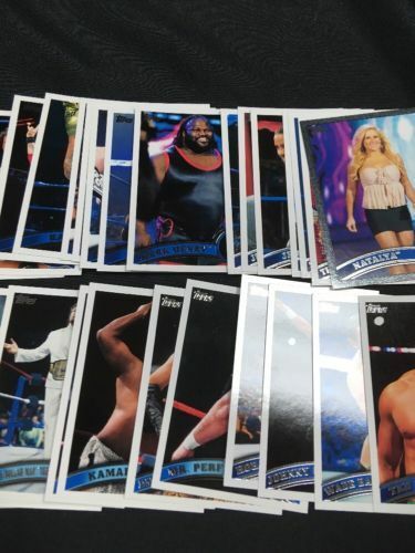 TOPPS WWE Cards 2011 Smack Down x 20 Legends x 10 Smack Down Metallic x 1 (6342)