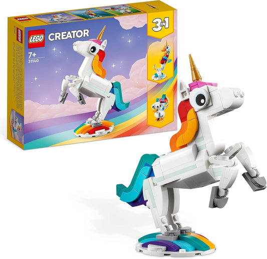 LEGO Creative 3 in 1 - Magical Unicorn - 31140