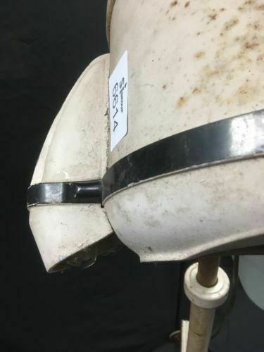 1930's TURBINATOR Hair Dryer W L Martin - Jet engine styled Cast Iron - (6614)
