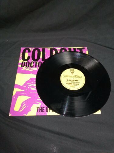VINYL RECORD - Coldcut The Upset Mix DOCTORIN' THE HOUSE 12" - (6958)