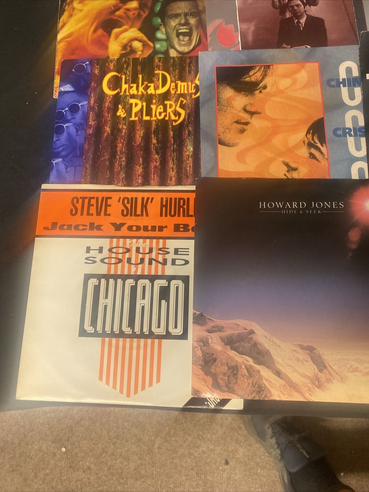 Vintage 1980's 7" Singles x12  China Crisis Howard Jones Roxy Music+ More (8358