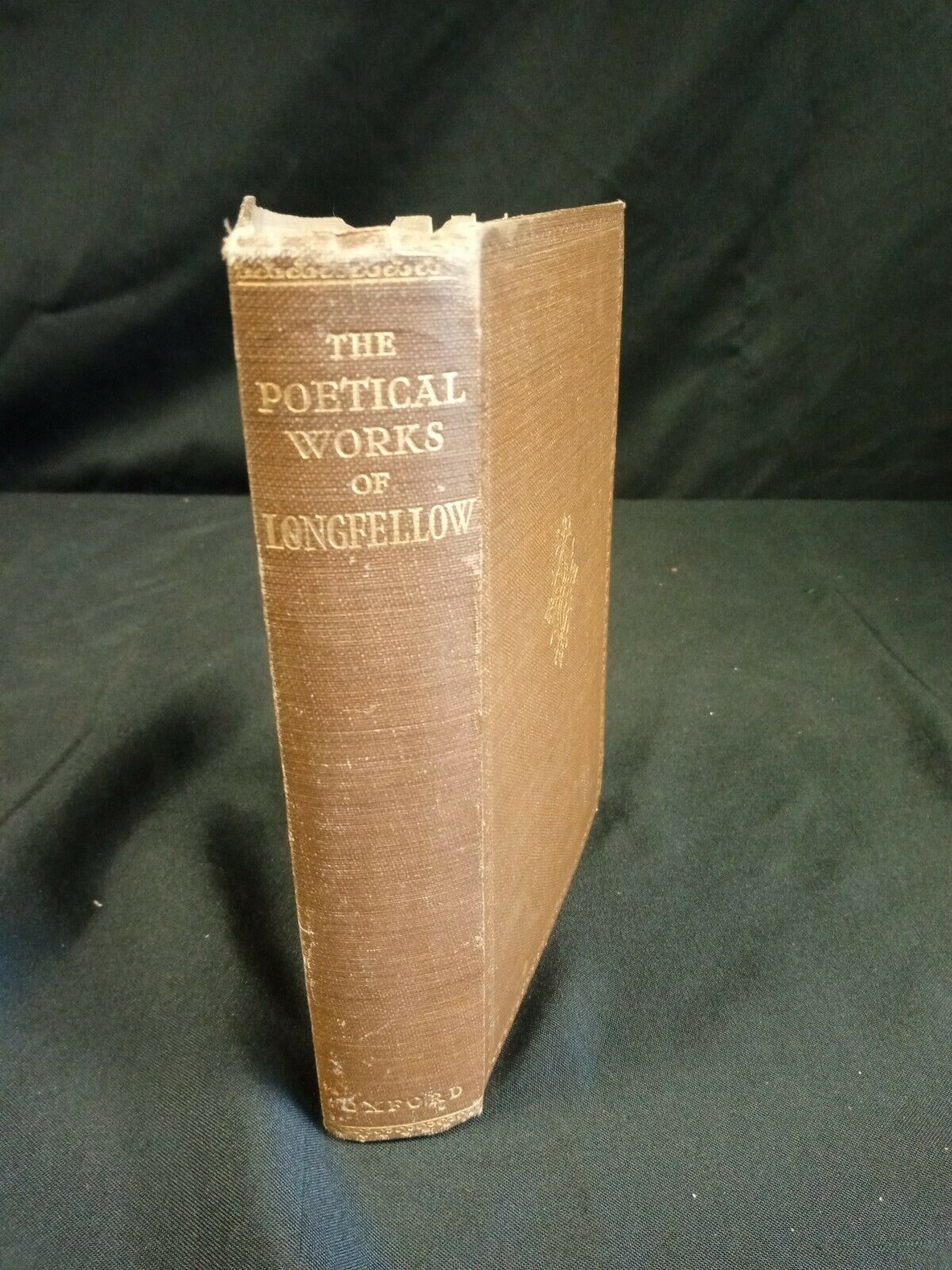 The Poetical Works of Longfellow - 1921 Oxford edition - Good  condition (7811)