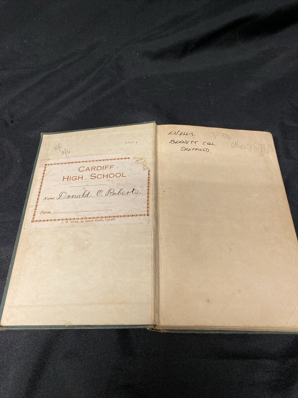 A School Arithmetic Hall & Stevens 1935 Book Without Answers - (5597)