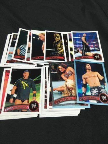 TOPPS WWE Cards 2011 - Raw x 22 Raw Metallic x 3 NXT x 2 - (6341)