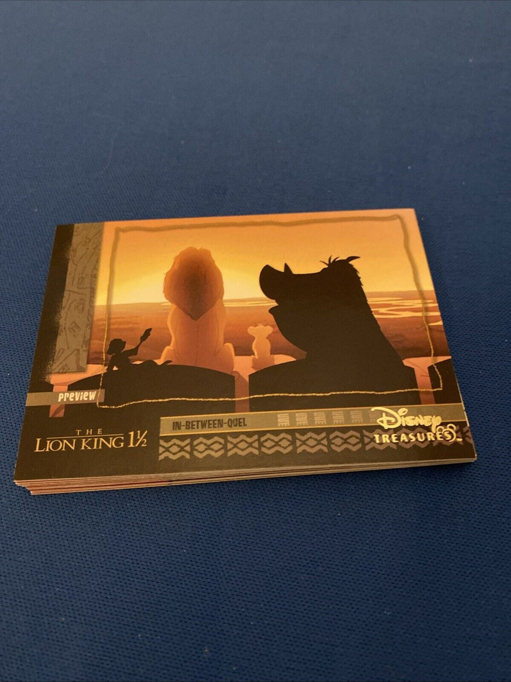 Upper Deck 2003 Disney Treasures Lion King Near Set x9 Trading Cards (5762