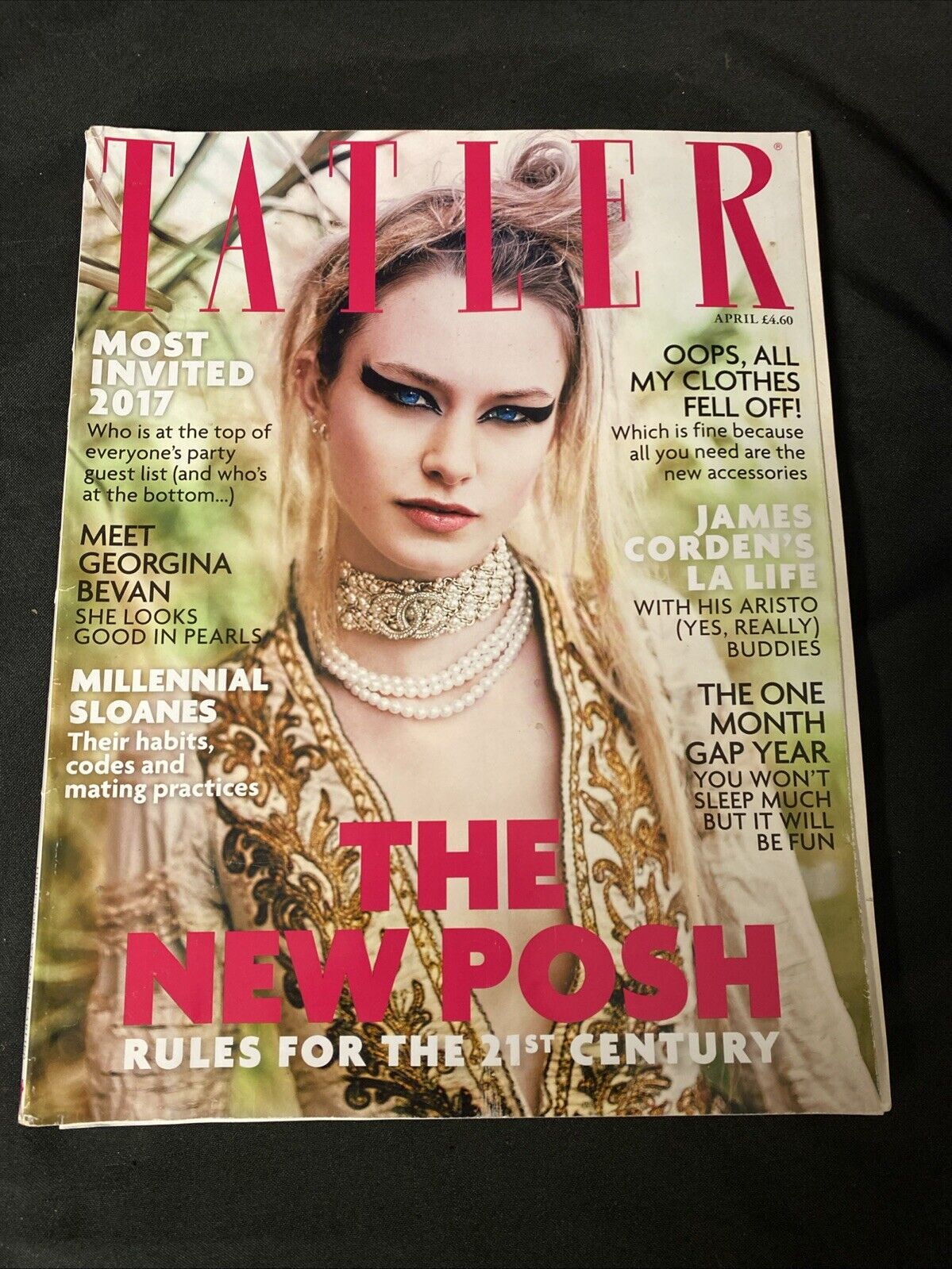 Tatler Magazine April 2017 - Volume 312 #4 Used - (5784)