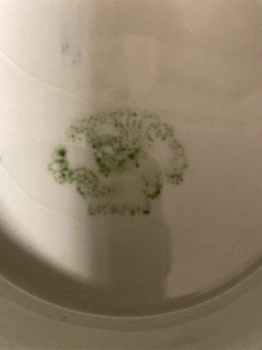 Antique P&O Cruise Lines Ceramic Rope Logo Footed Cake Plate Nauticalia -(5825)