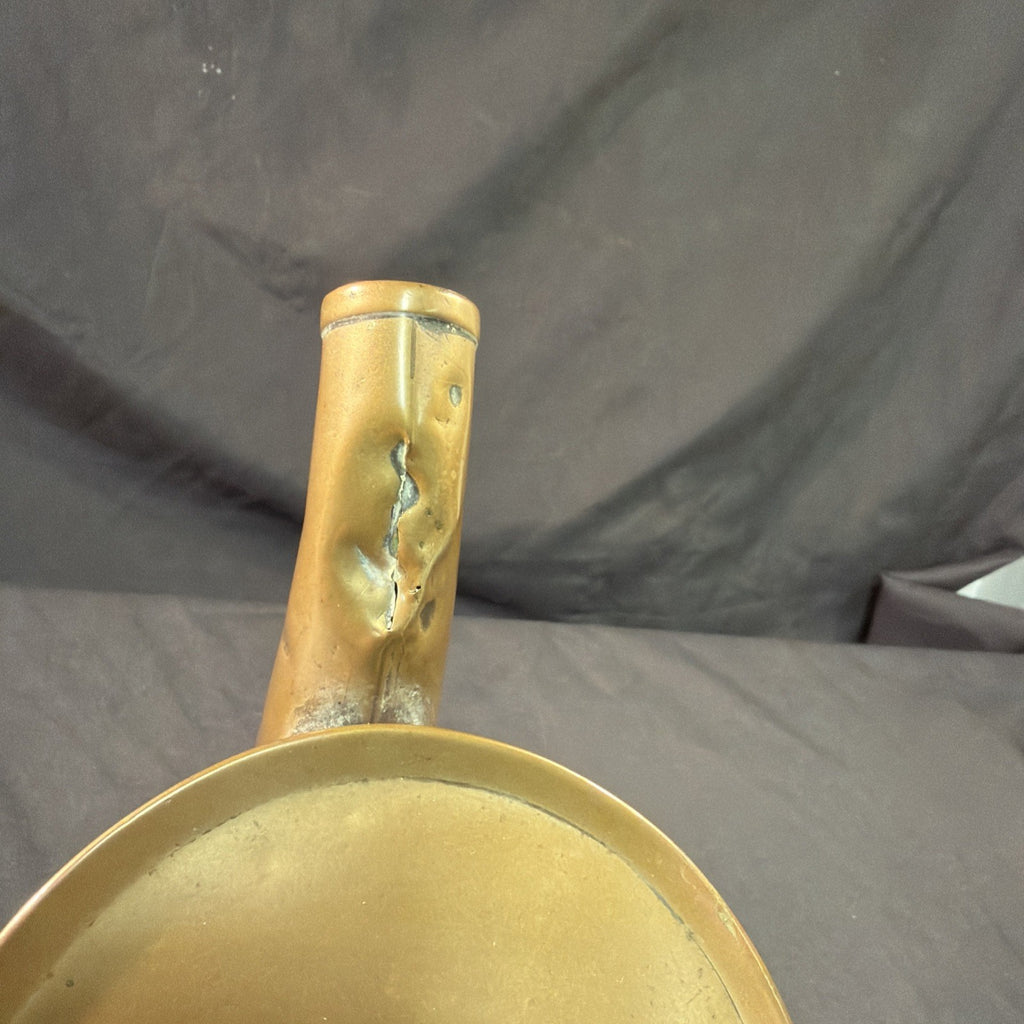 Antique Victorian 1900's Joseph Sankey & Sons Solid Brass Watering Can - (2032)