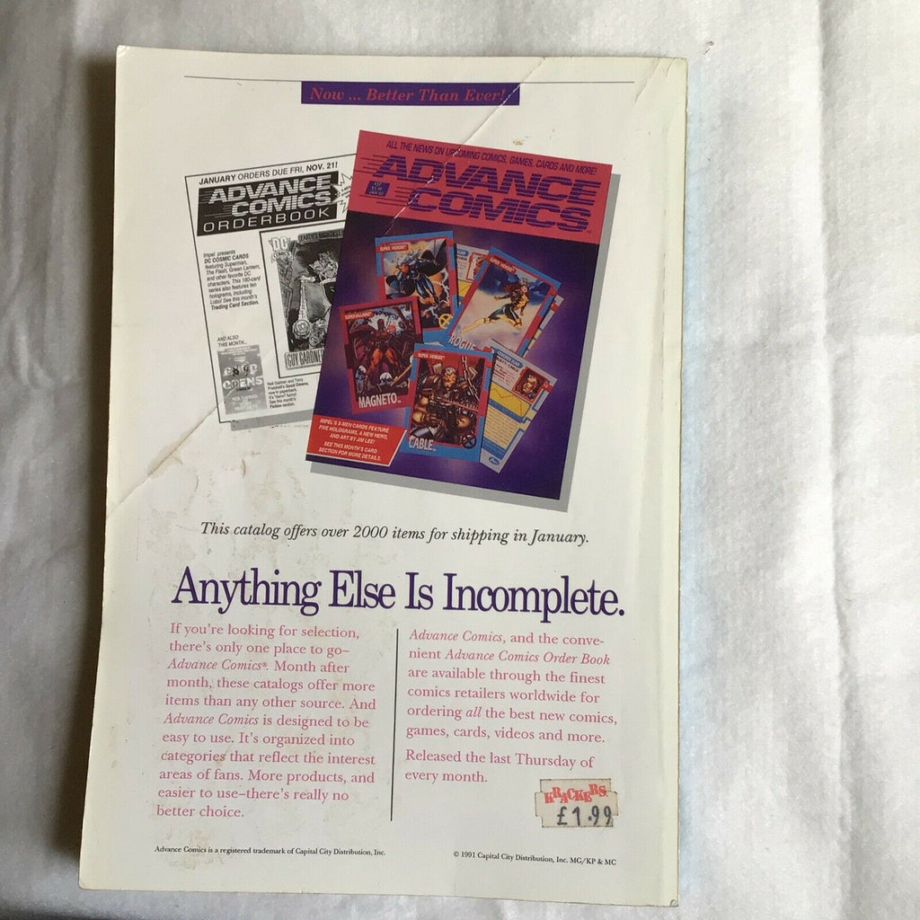 WIZARD Comic Collectors book and price guide No 5 January 1992 - (8897)