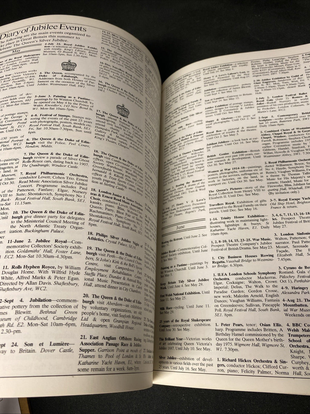 Official Souvenier Programme Silver Jubilee 1977 H.R.H.The Queen - (1691)