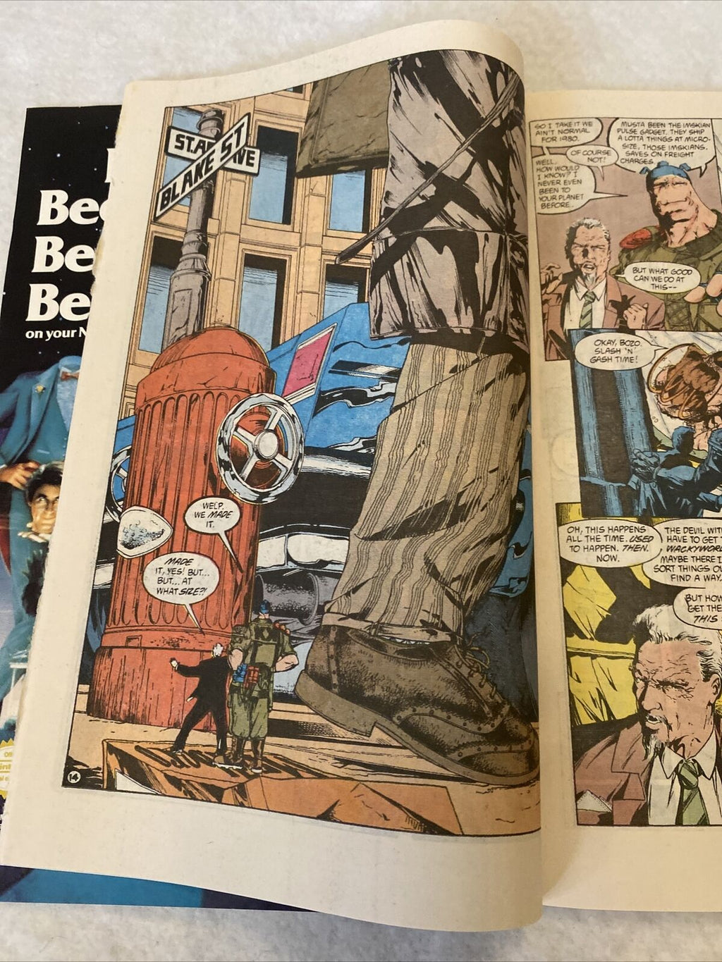 COMIC - DC Comics  JUSTICE LEAGUE QUARTERLY Summer 1991 - New York (8804)