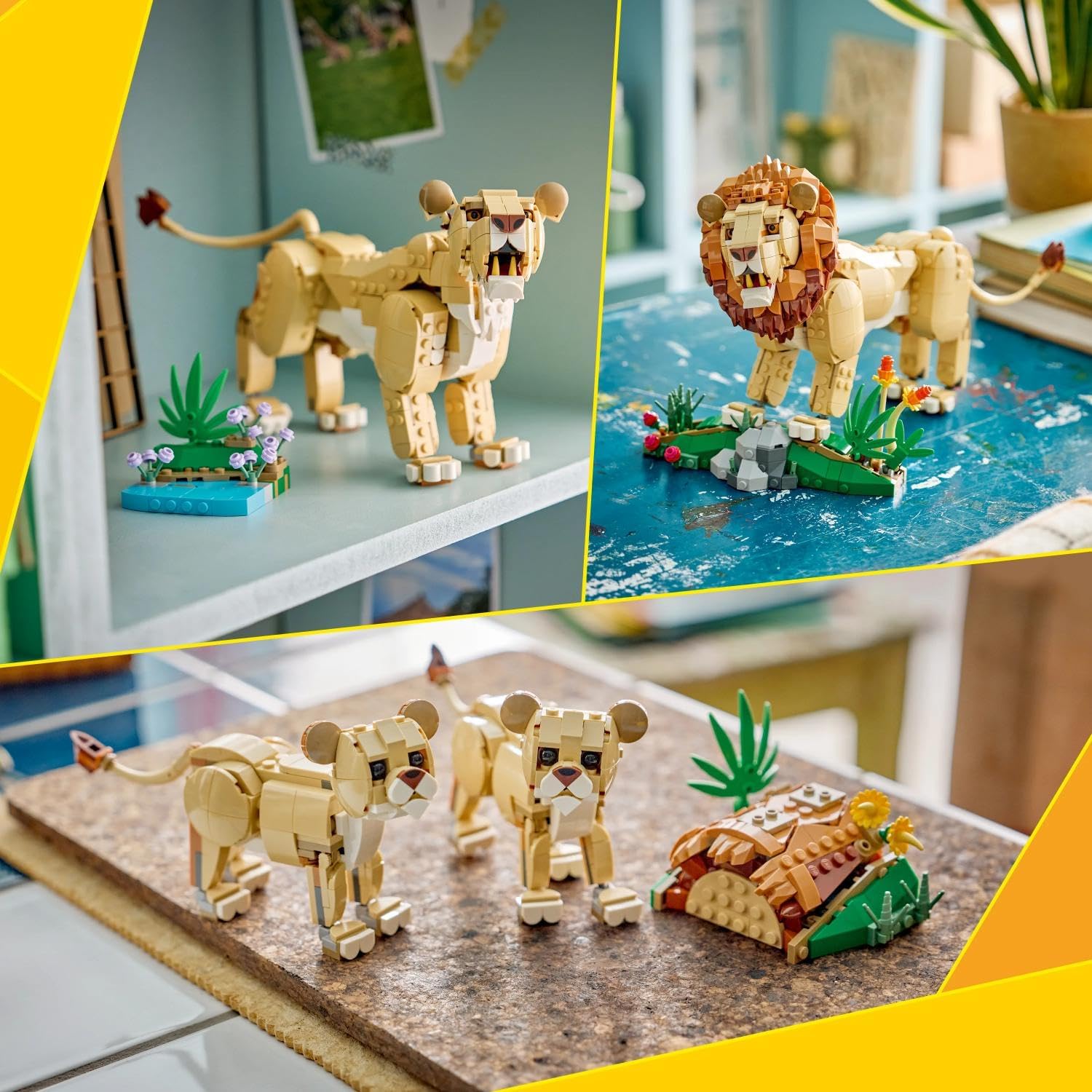 LEGO Creator 3 in 1 - Wild Animals: Majestic Lion - 31386