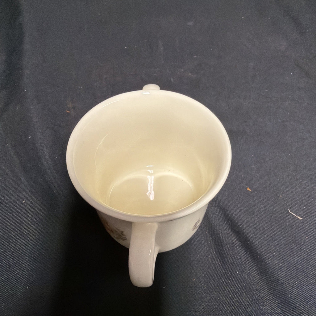 Royal Doulton Bunnykins Two Handled Cup Christening Vintage - (1895)