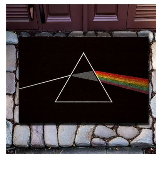 DOORMAT Coir - Pink Floyd Dark Side of The Moon - Door Mat