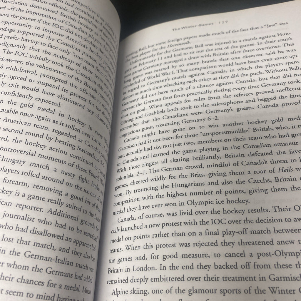 Book - NAZI GAMES: THE OLYMPICS OF 1936' by David Large (Advance Copy NFS) (1540)