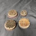 Vintage Floral Flower Frogs x4 Metal Spikes Heavy Vintage MANY uses (1418)