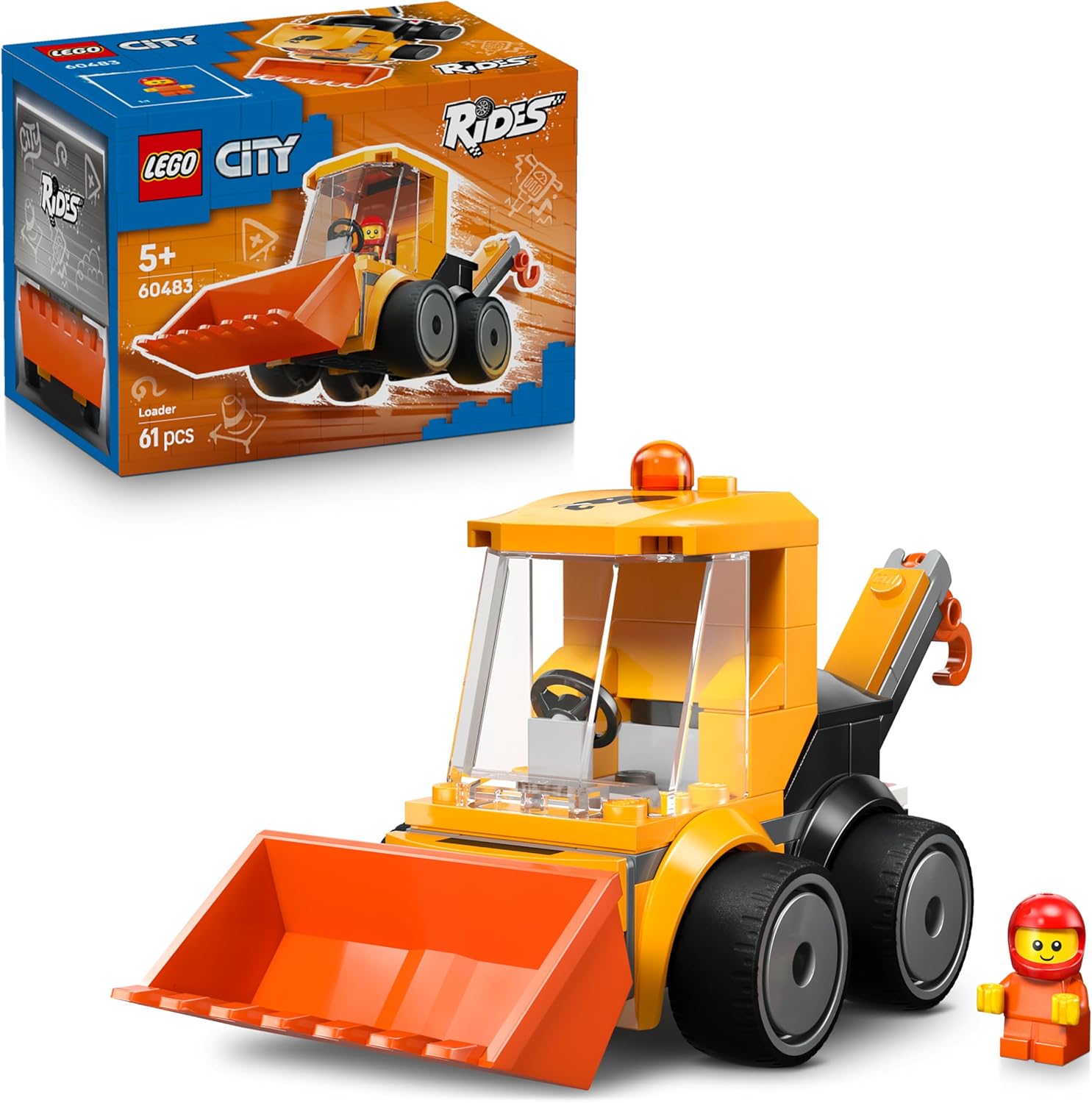 LEGO City Rides - Construction Loader - 60483