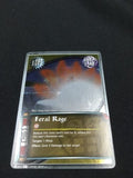 Shonen Jump's Naruto Collectible card FOIL Feral Rage #812 - (6327)