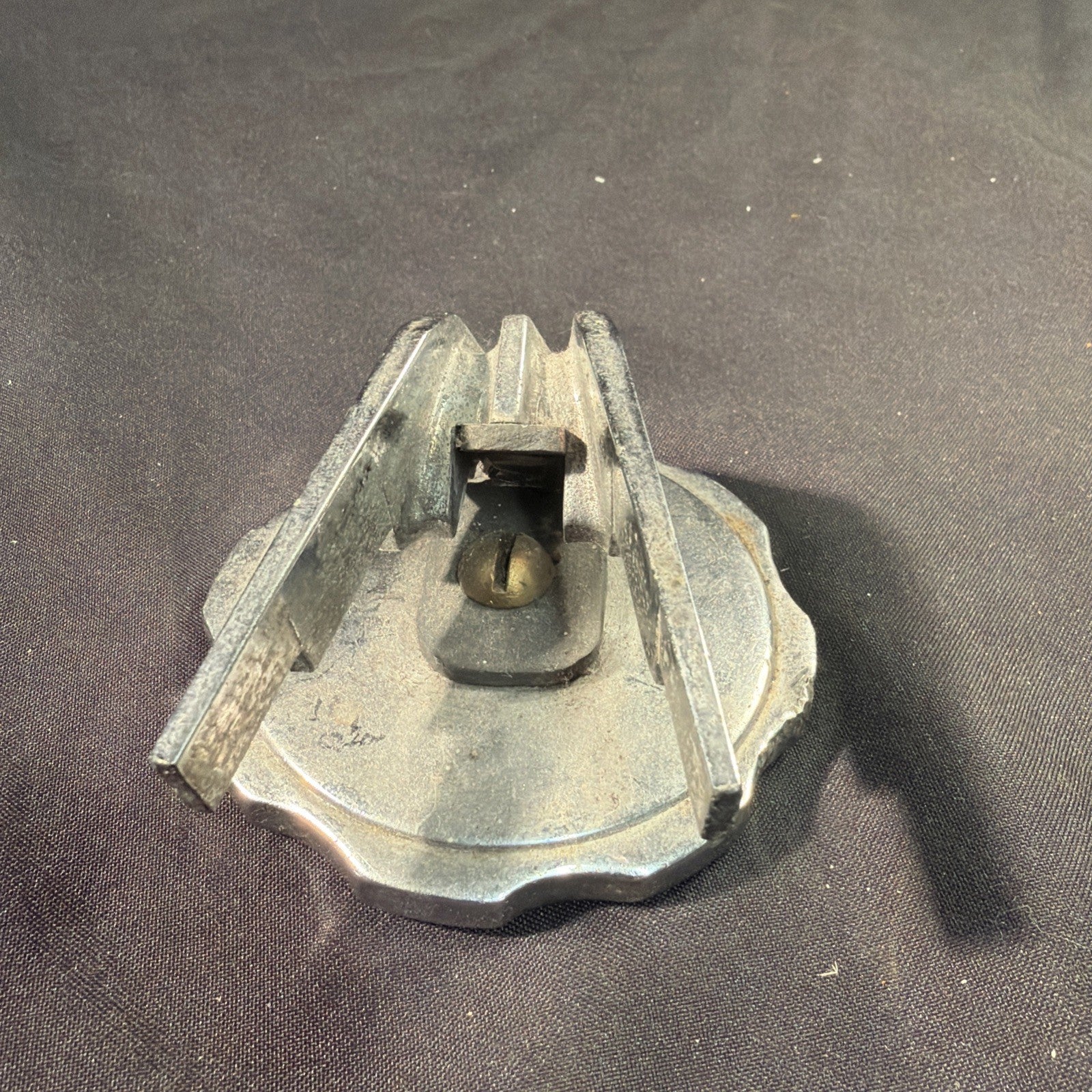 Vintage Wolseley Automobile " Flying W " Radiator Cap/ Hood Ornament Mascot - (2042)