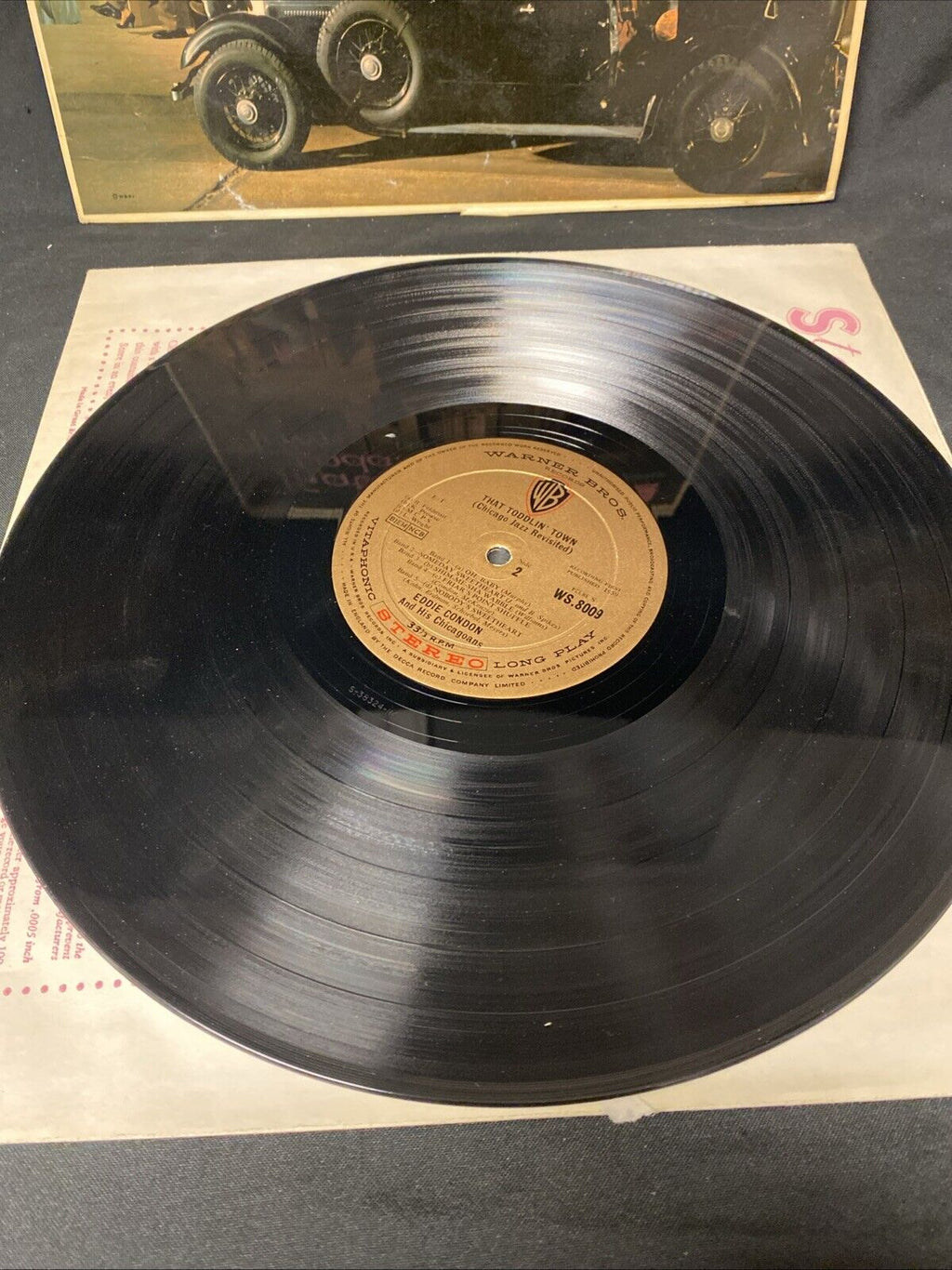 VINYL RECORD - Eddie Condon That Toodlin' Town Jazz - WS8009 - (5681)