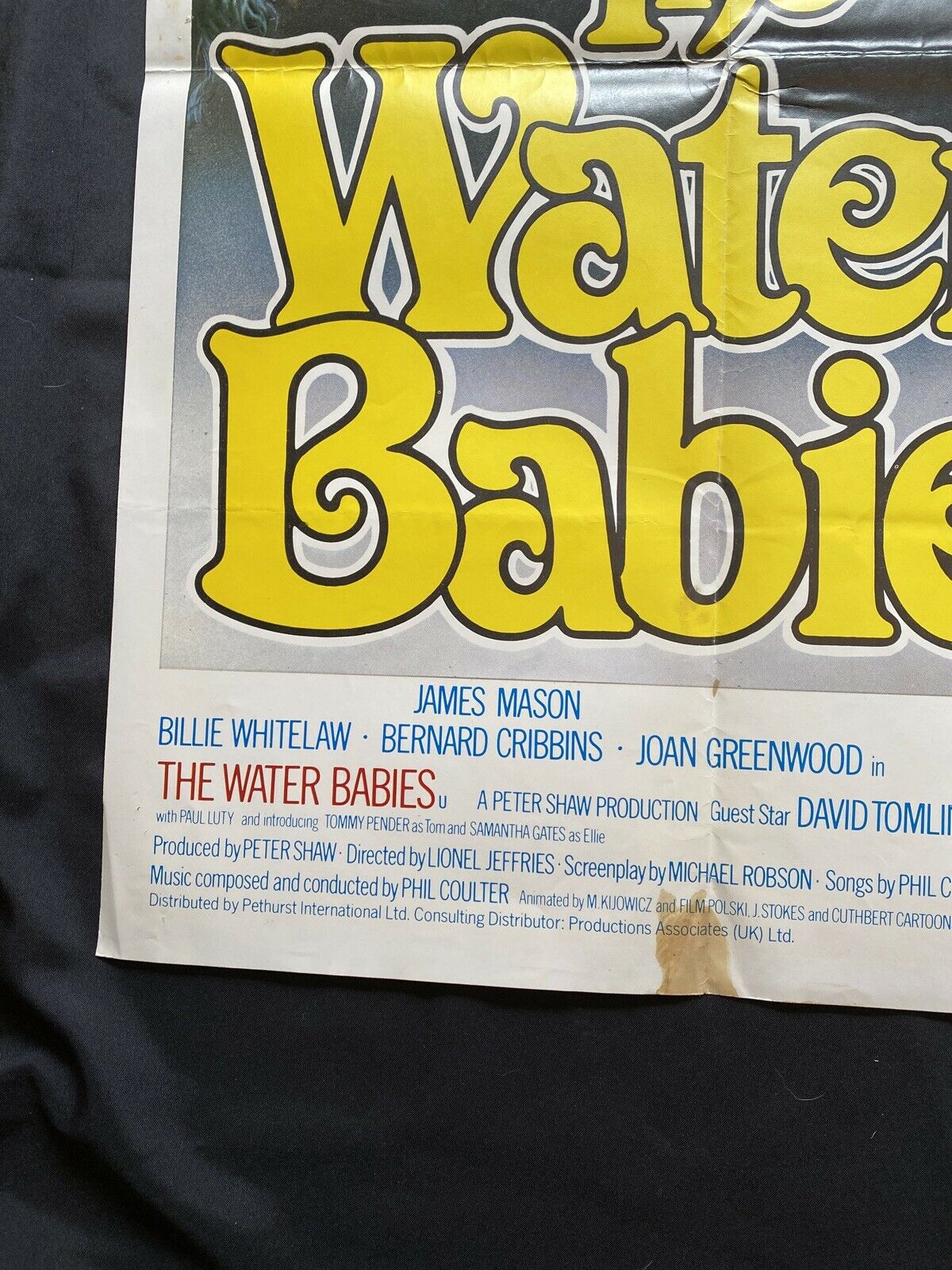 ORIGINAL UK QUAD POSTER - Waterbabies - 1978 - 30" x 40" - (6579)