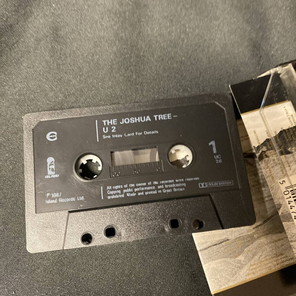 U2 The Joshua Tree Cassette Tape 1987 - (1388)