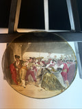 Magic Lantern Victorian Glass Round Handpainted Slide Spainish Matador (1095)