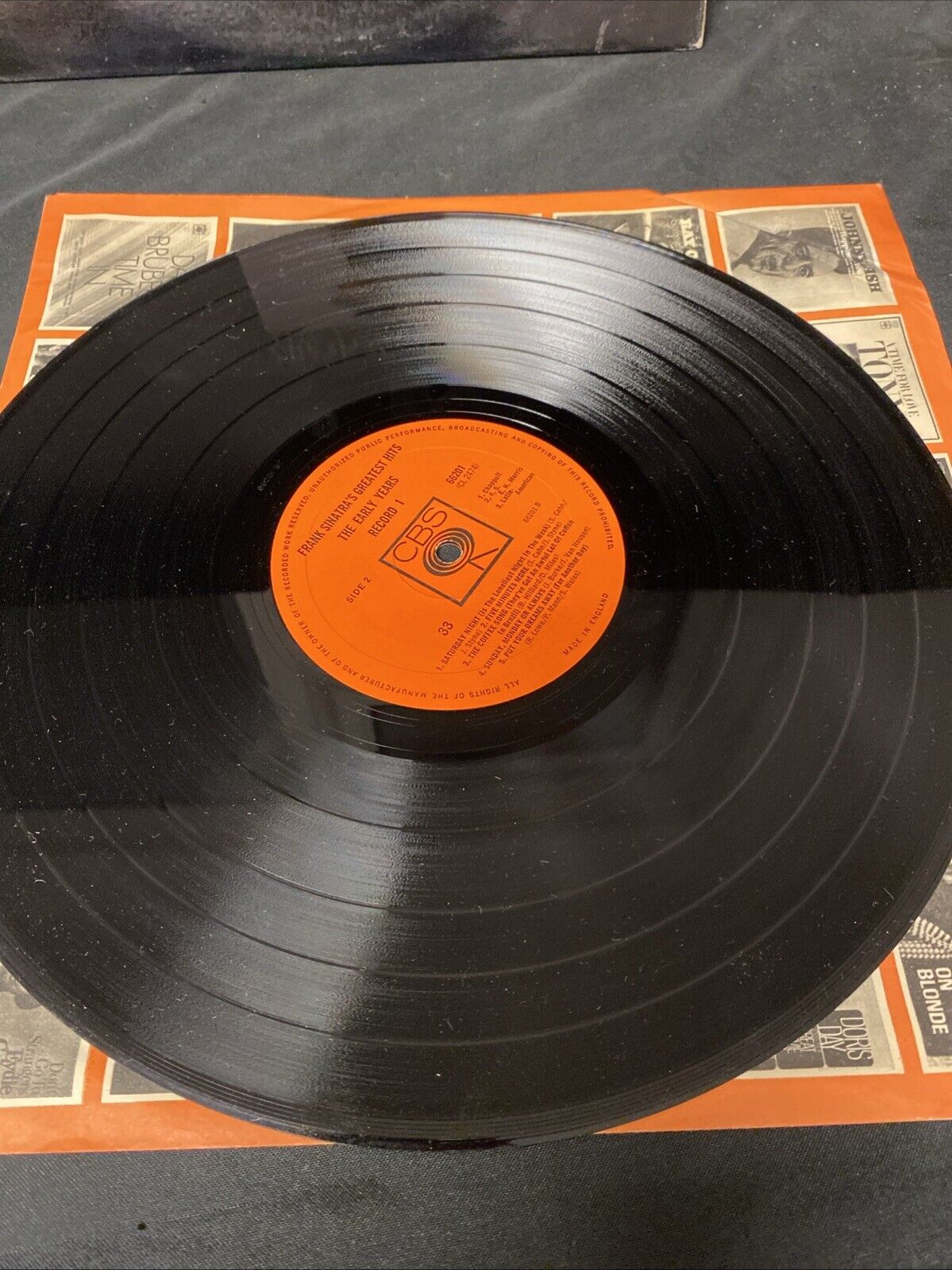 VINYL RECORD - Frank Sinatra's Greatest Hits The Early Years Double Album (5661)