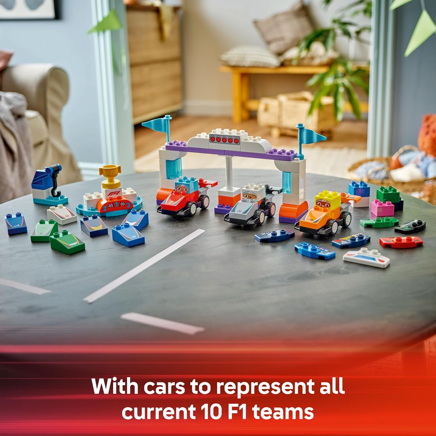 LEGO DUPLO - F1: Team Race Cars & Drivers - 10445