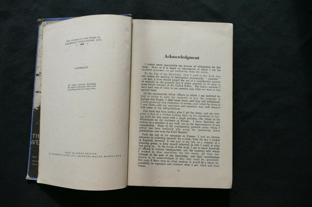 BOOK - TOP SECRET - Ralph Ingersoll 1st Edition 1946 - (8727)